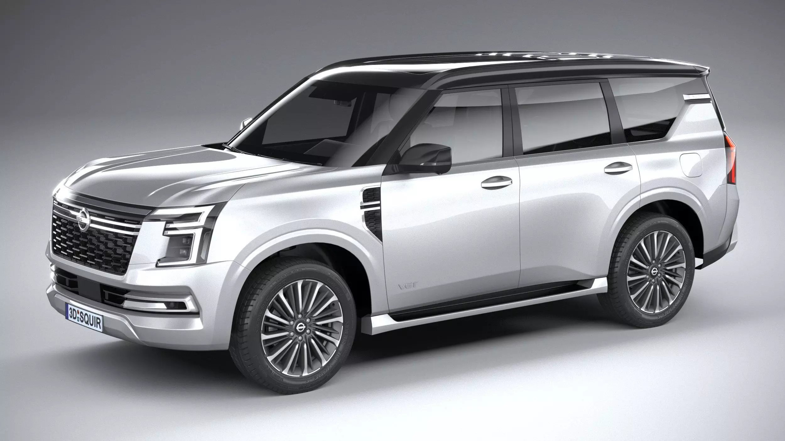 Nissan Patrol 2025 3D model_0
