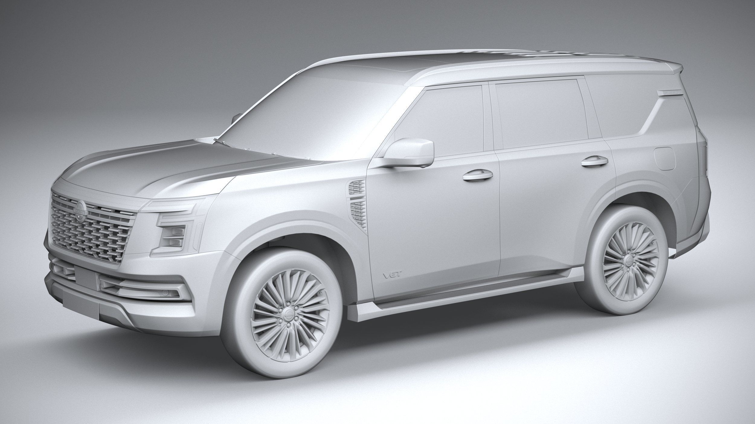 Nissan Patrol 2025 3D model_19