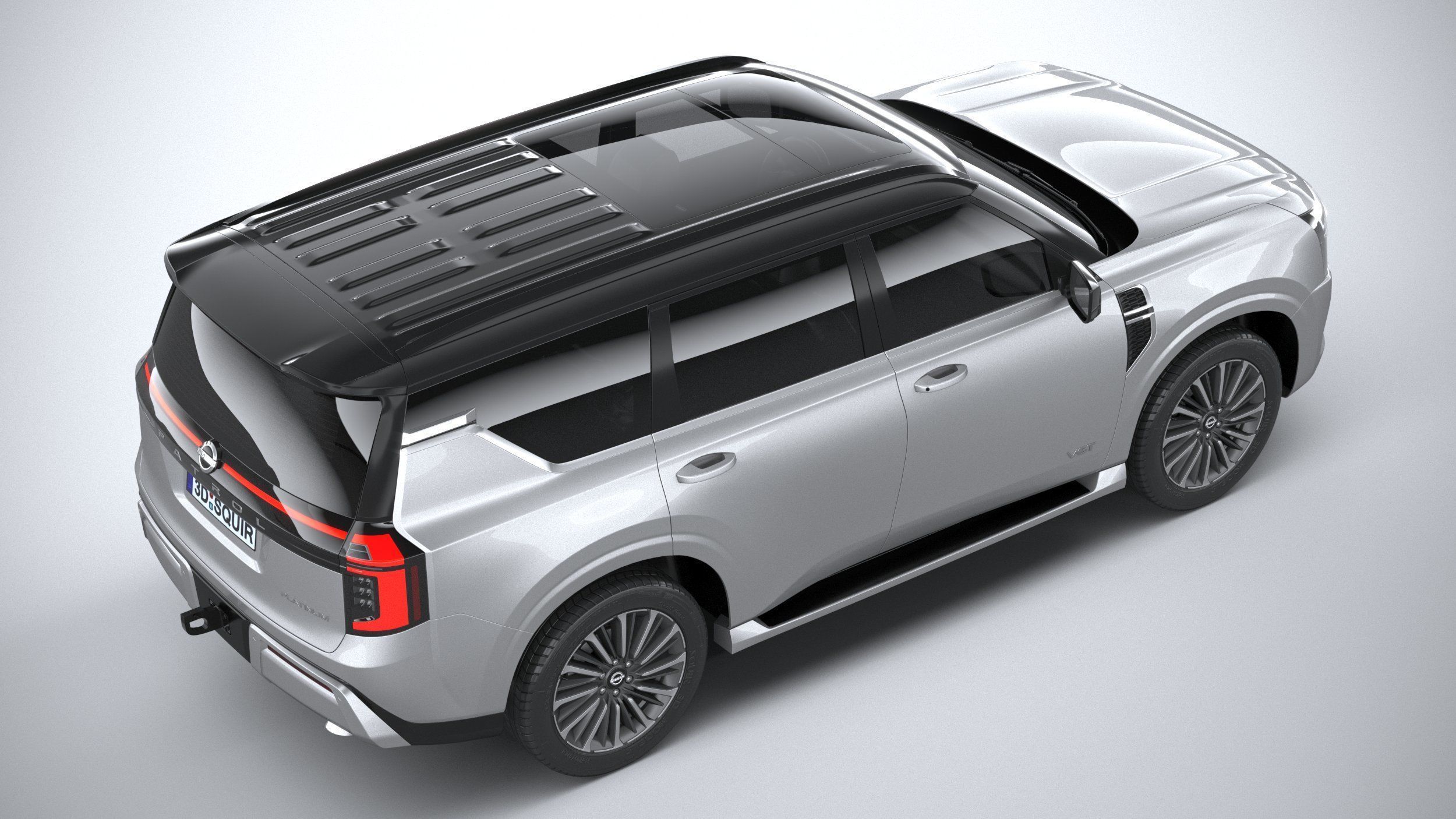 Nissan Patrol 2025 3D model_10