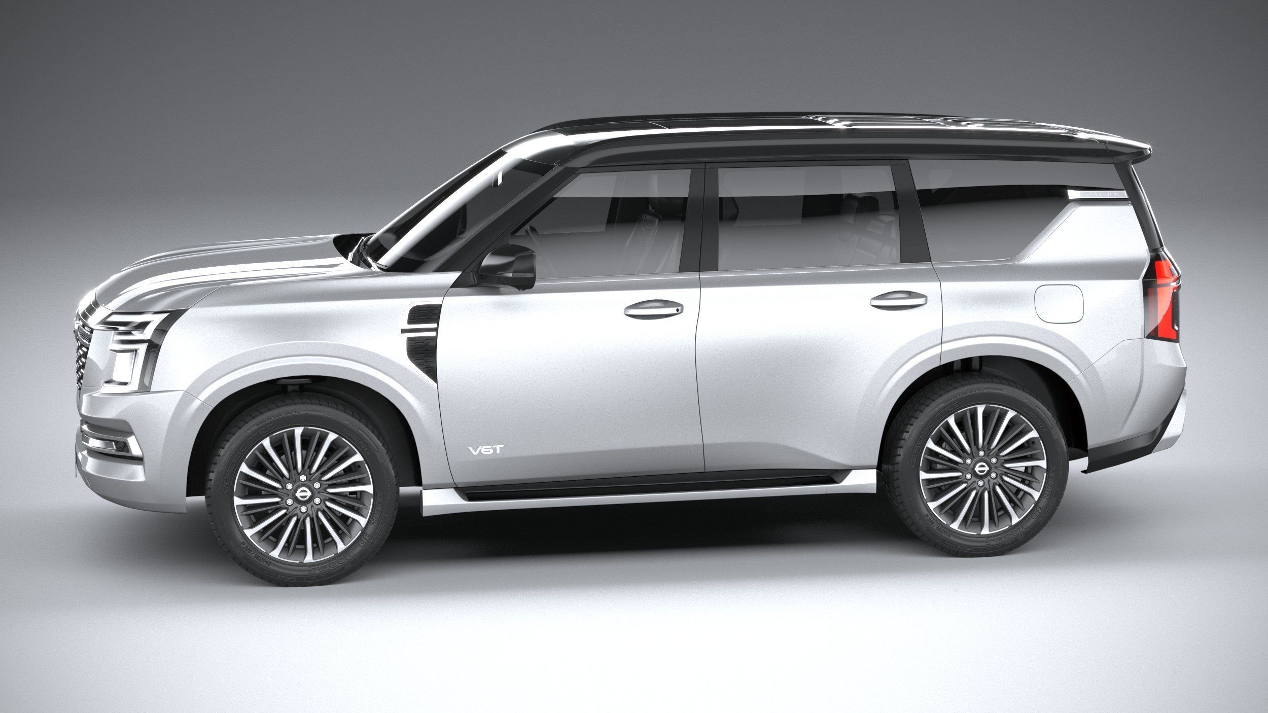 Nissan Patrol 2025 3D model_8