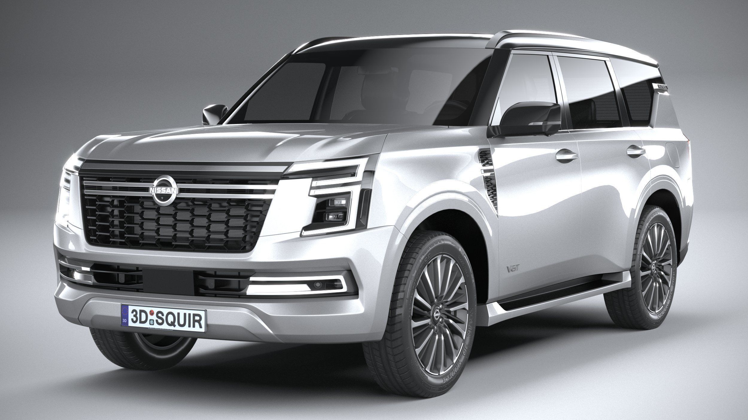 Nissan Patrol 2025 3D model_2