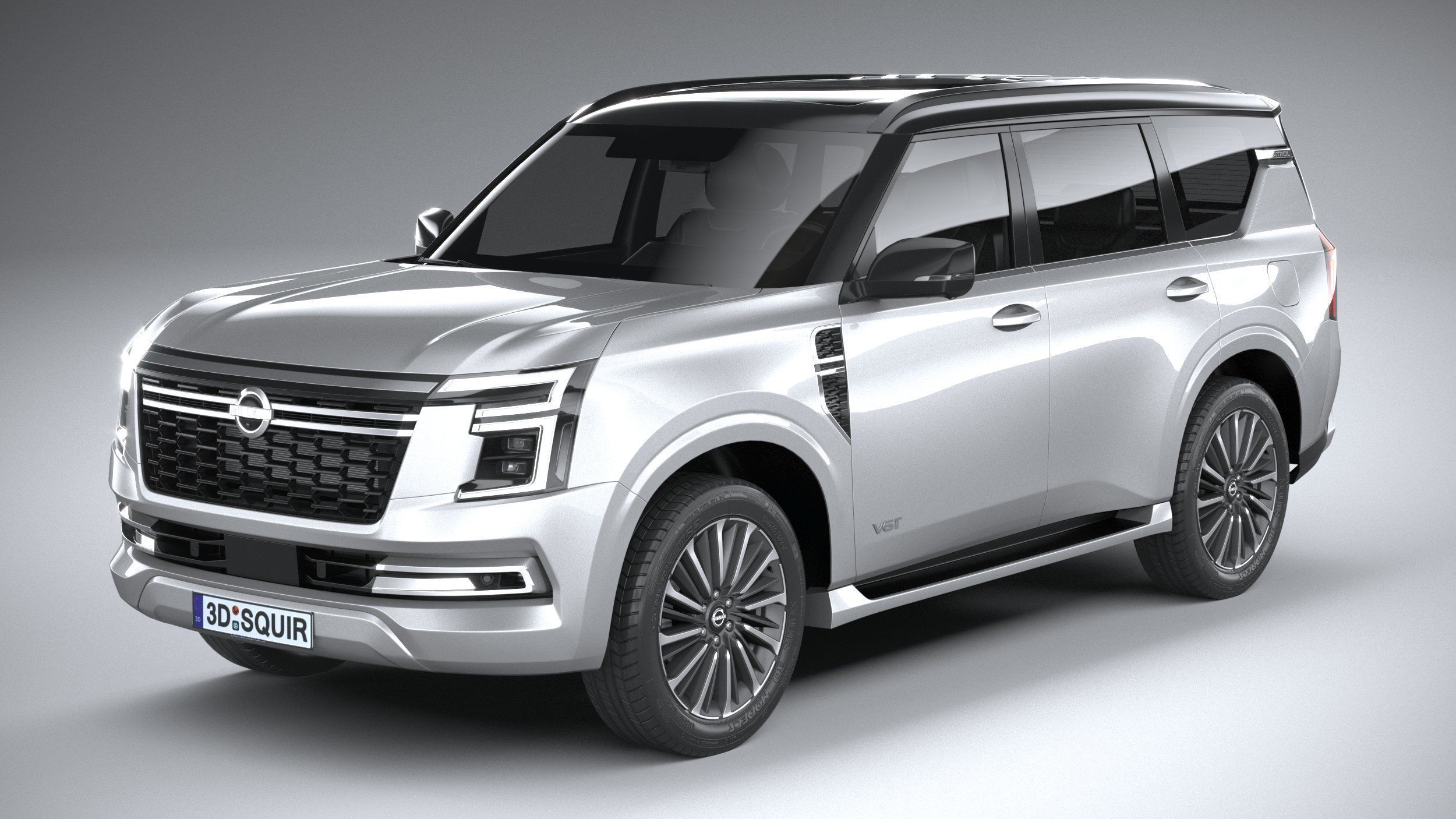 Nissan Patrol 2025 3D model_1