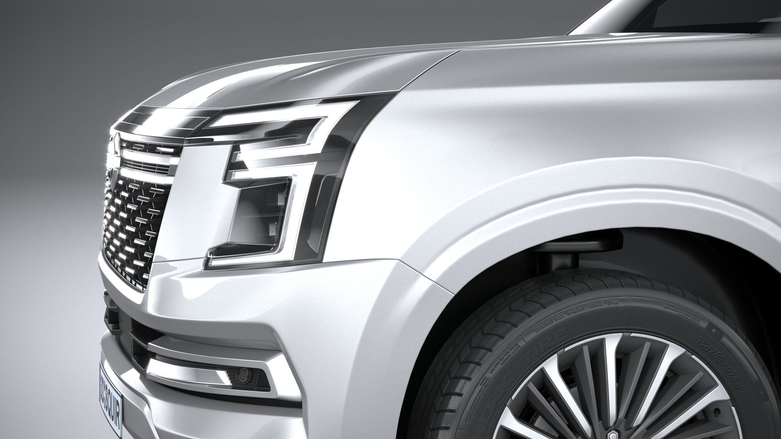 Nissan Patrol 2025 3D model_3