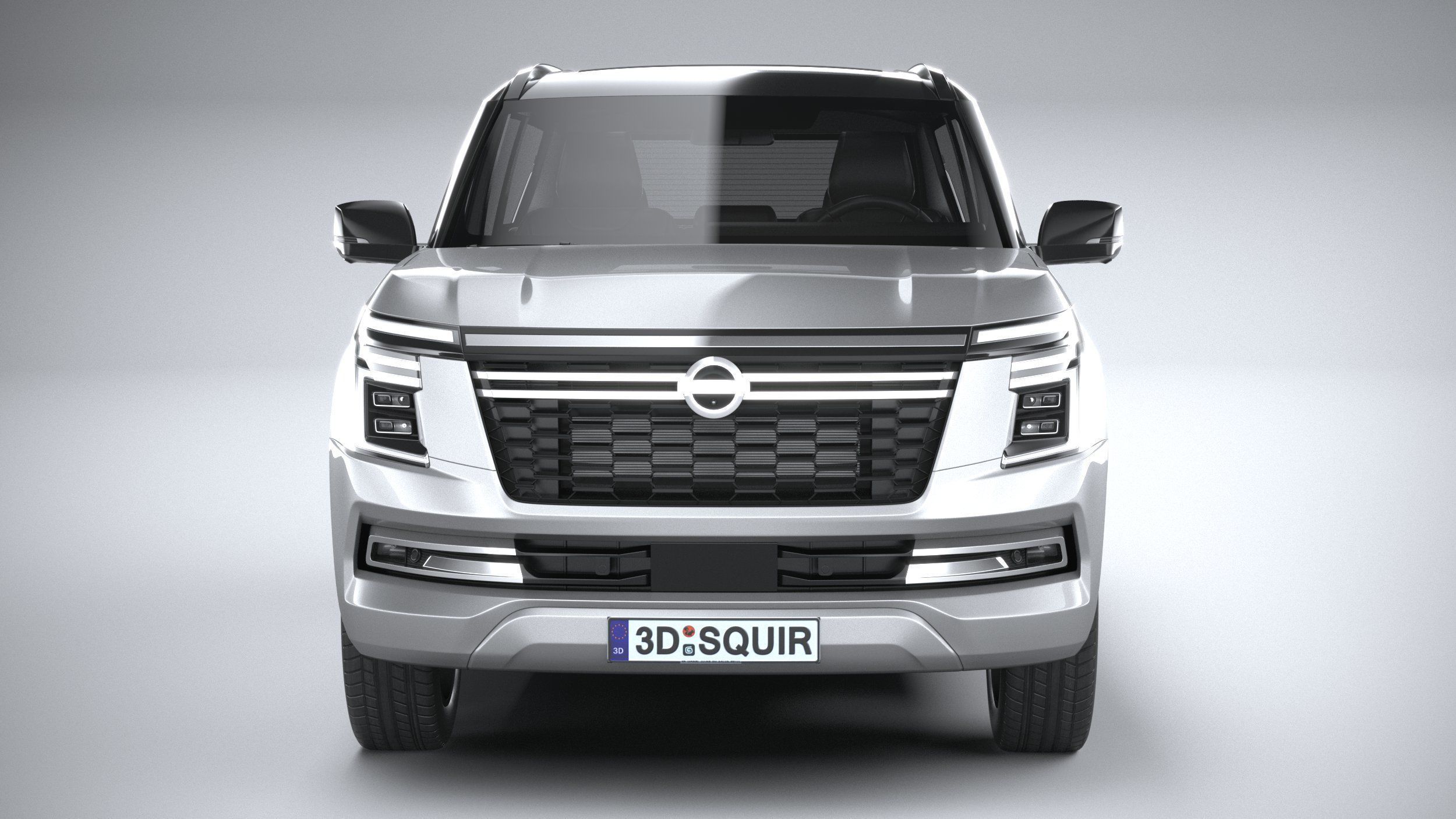 Nissan Patrol 2025 3D model_13