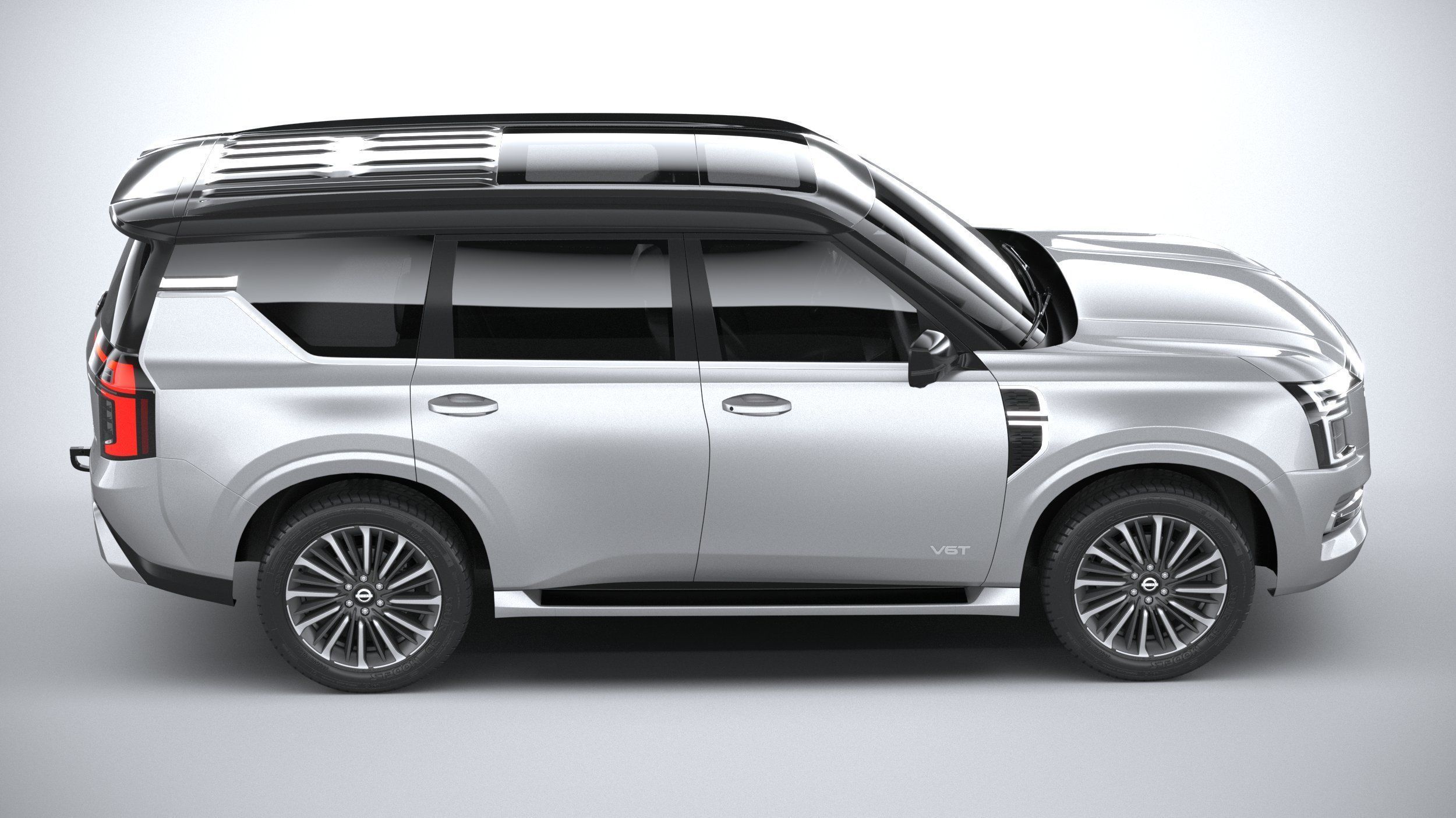 Nissan Patrol 2025 3D model_11