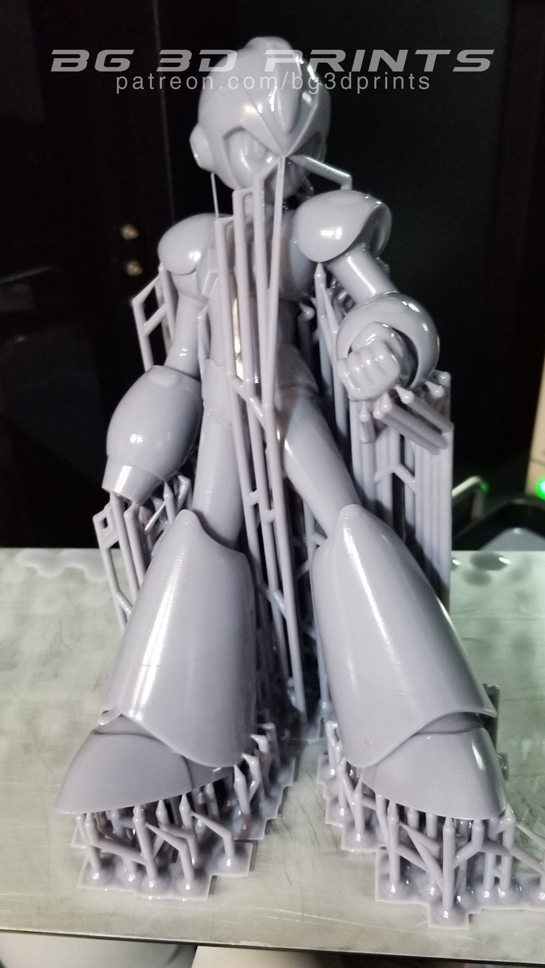 Megaman X Fanart 3D Print STL file 3D print model_6