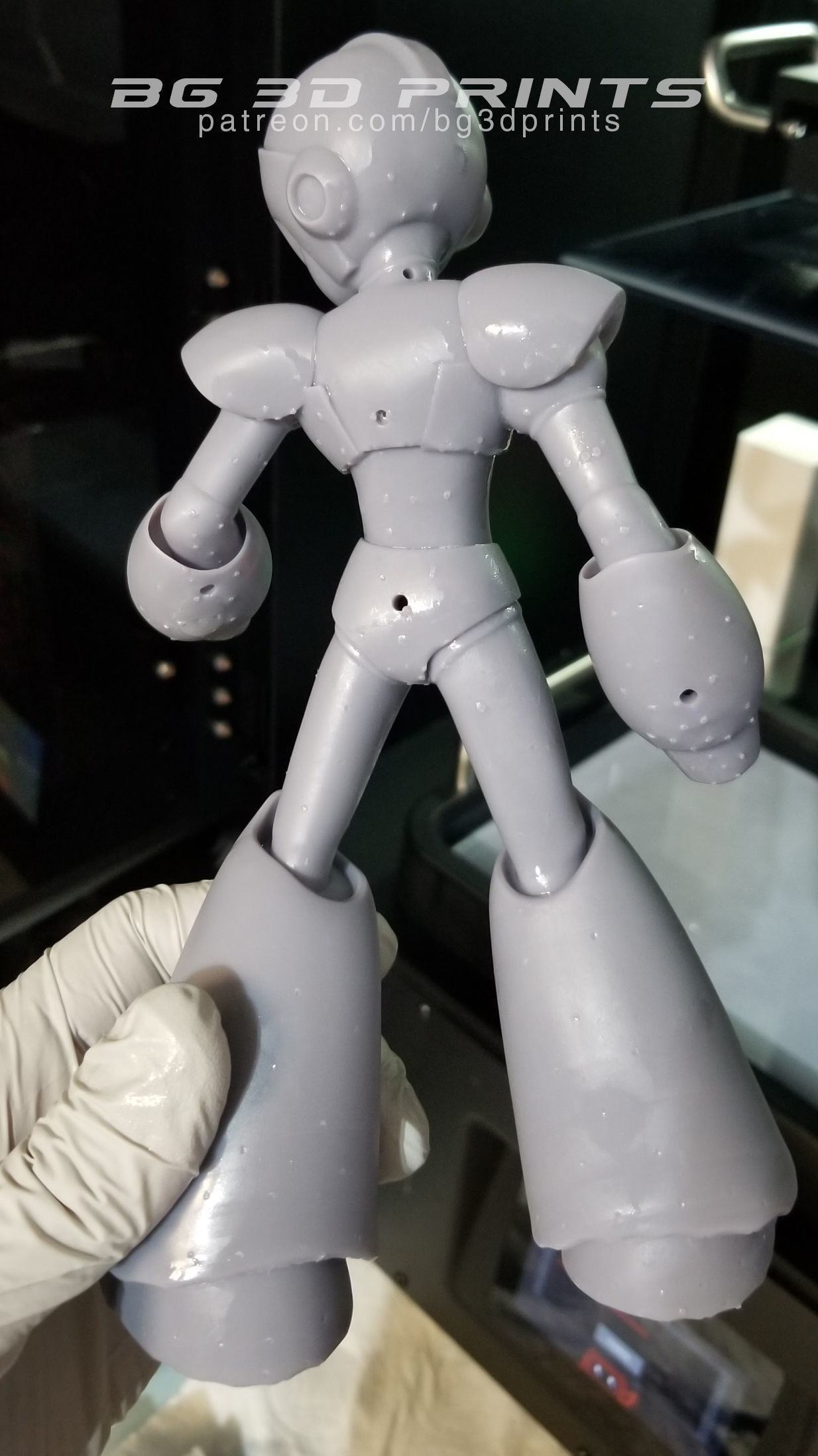 Megaman X Fanart 3D Print STL file 3D print model_7