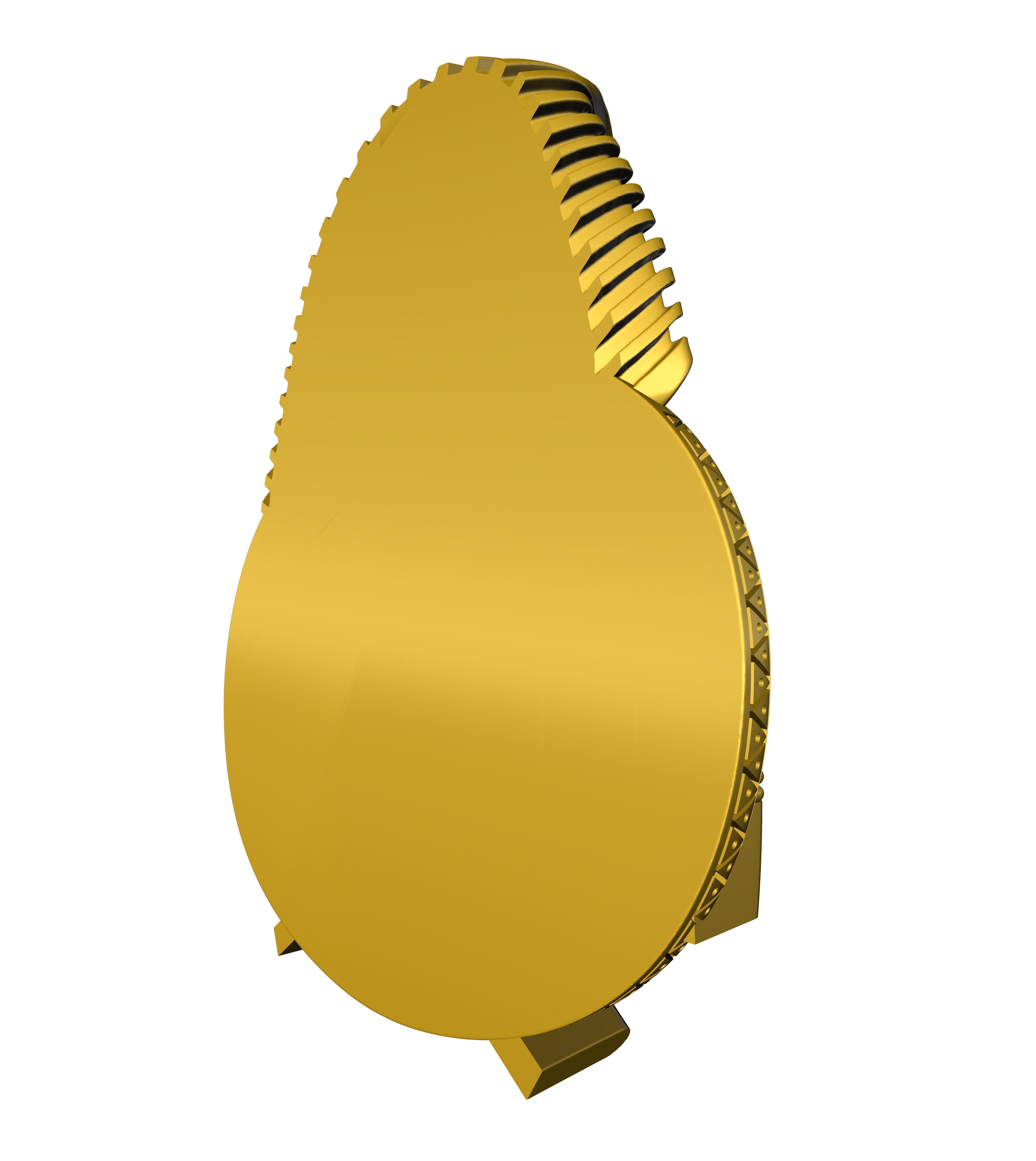 Tutankhamun  sculpture 3DM STL OBJ model for 3D printing and CNC 3D print model_8