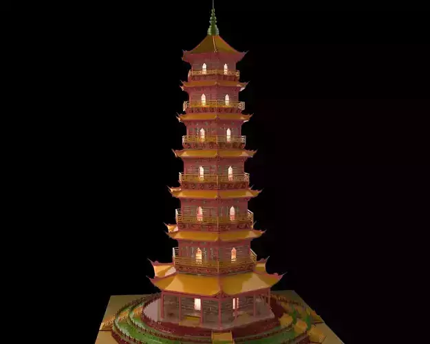 Chinese tower 