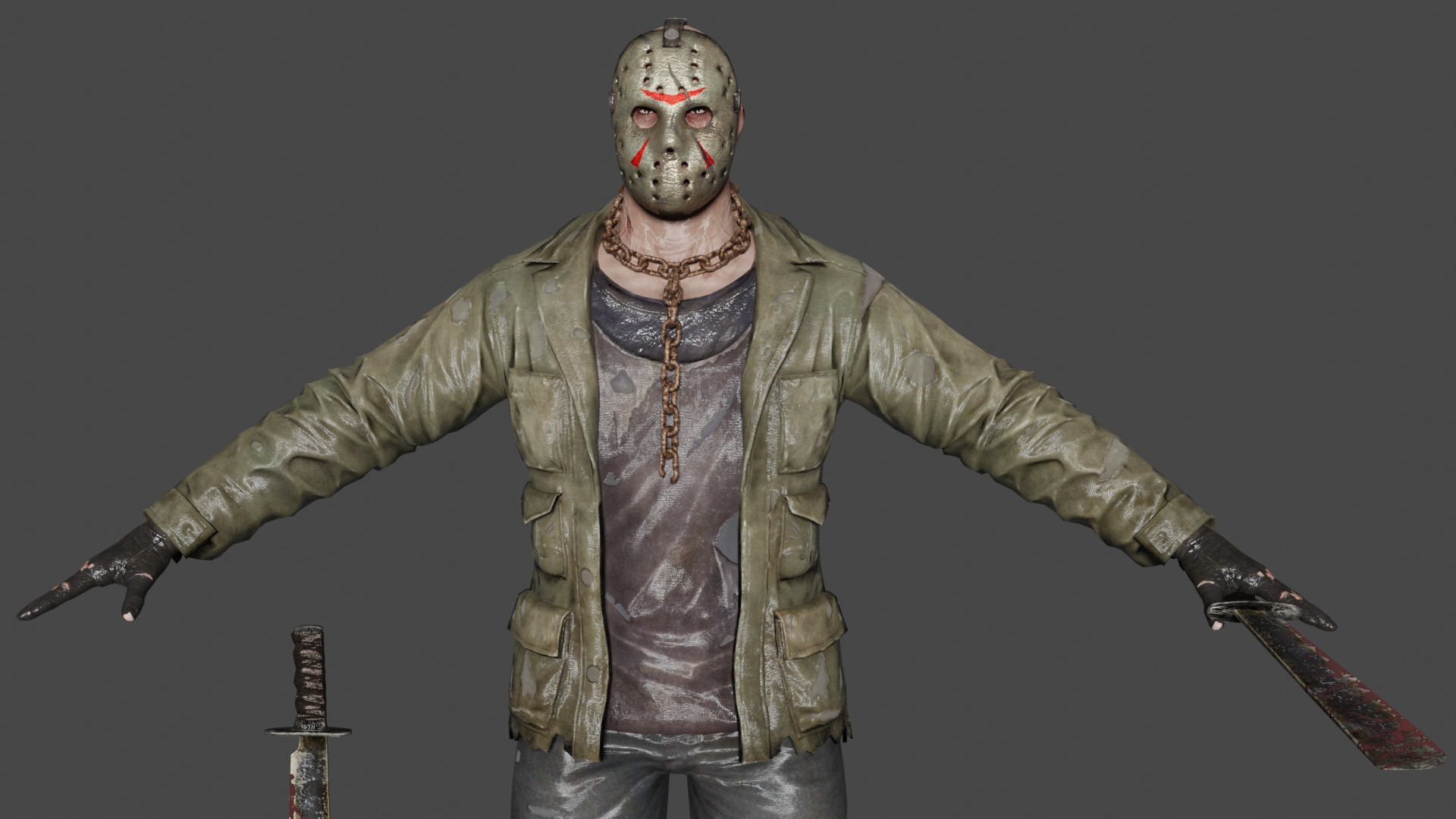 Jason Voorhees 3D model_2
