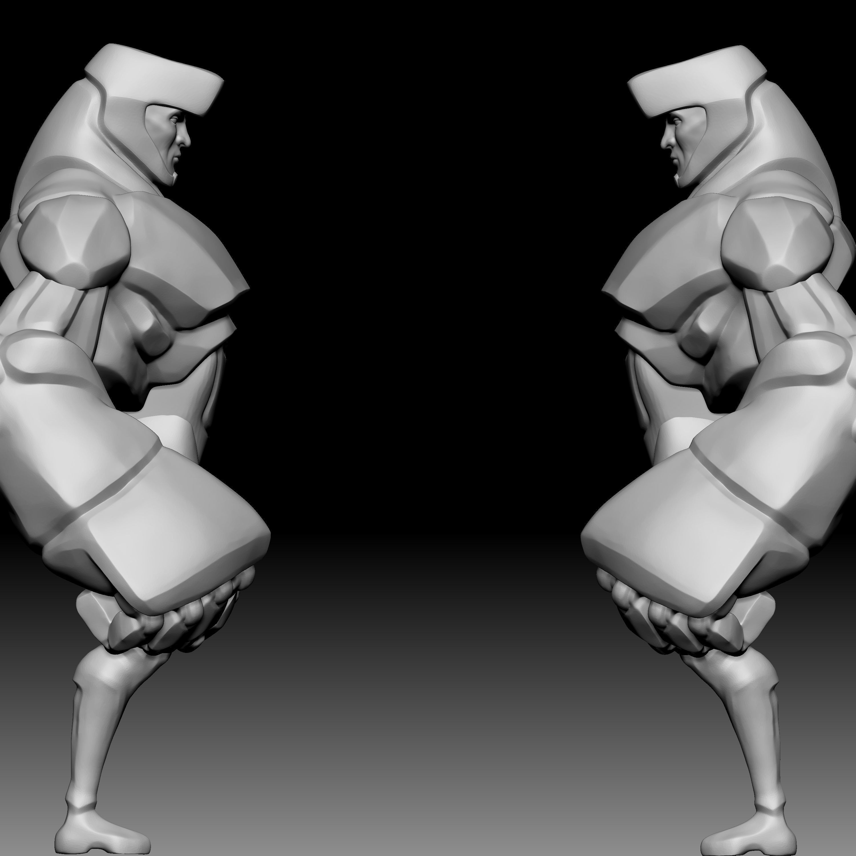 Superman chibi 010 3D print model_7