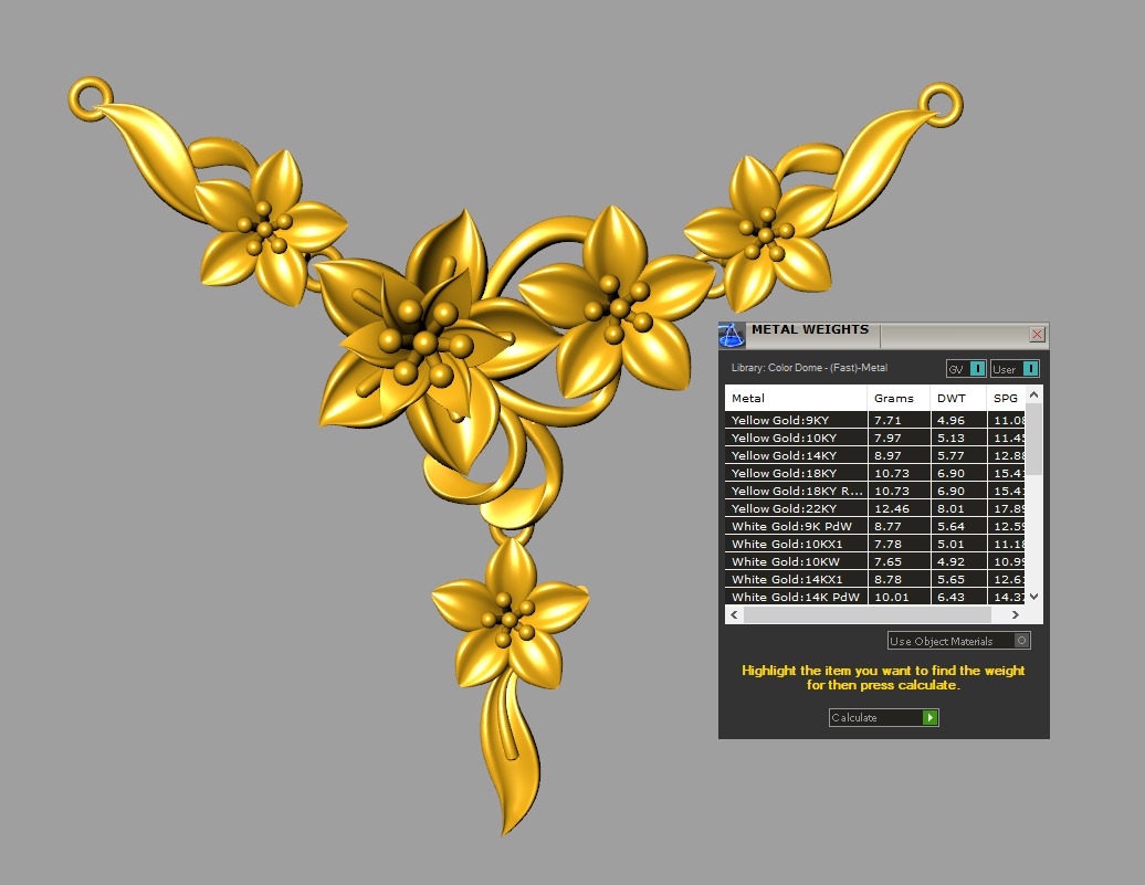 combo of 3 pendant models 24K 3D 3D print model_10