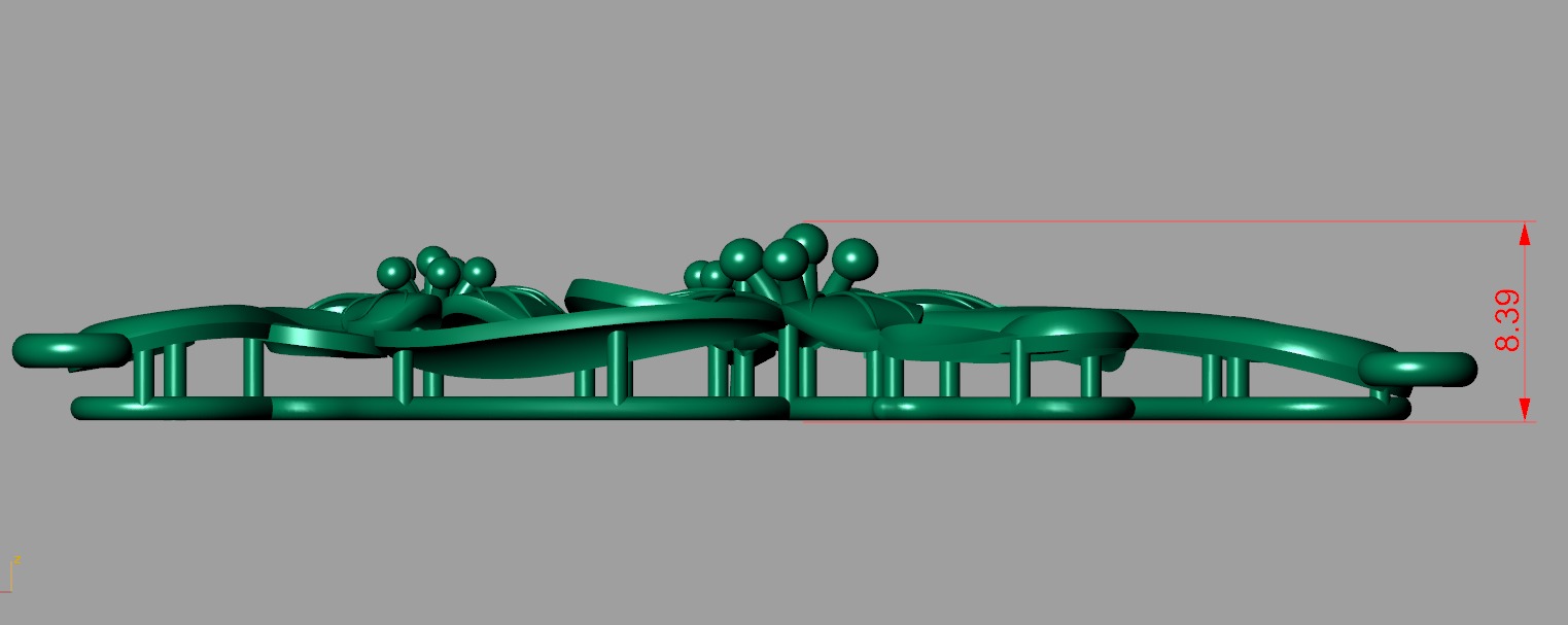 combo of 3 pendant models 24K 3D 3D print model_8