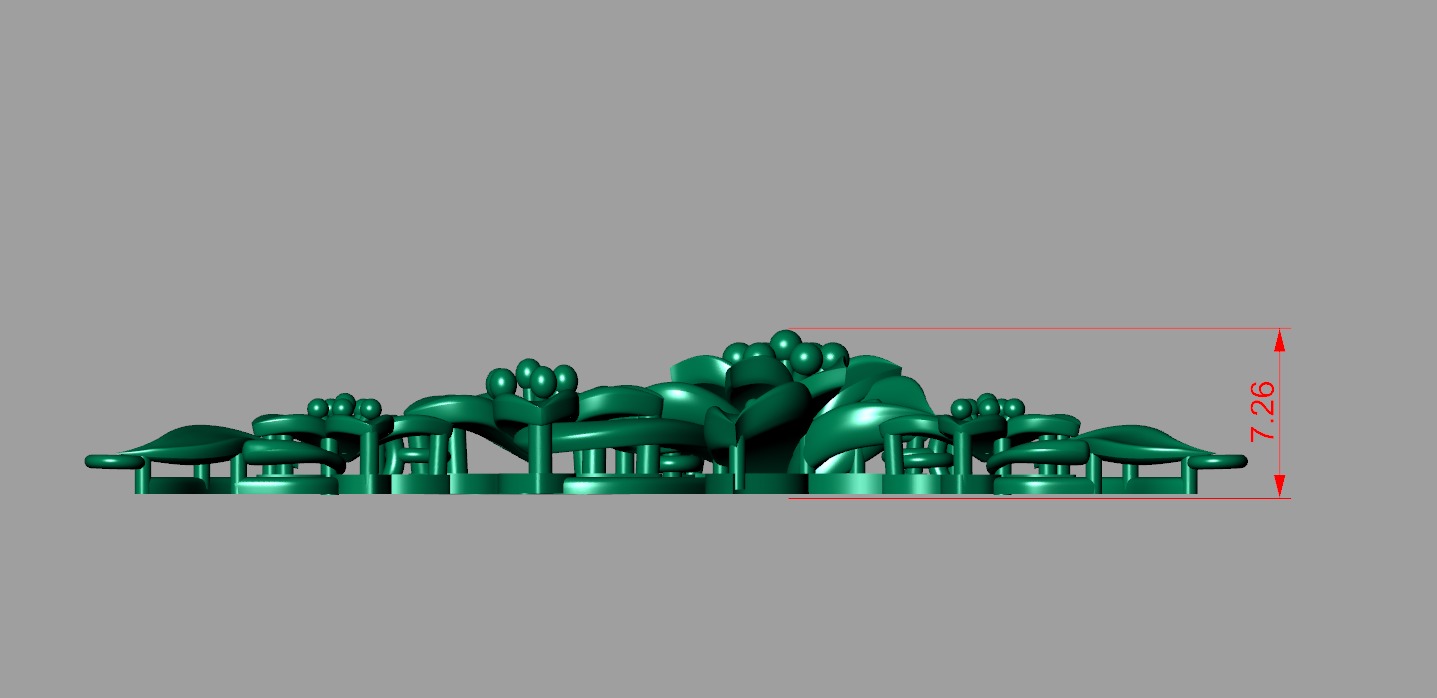 combo of 3 pendant models 24K 3D 3D print model_9