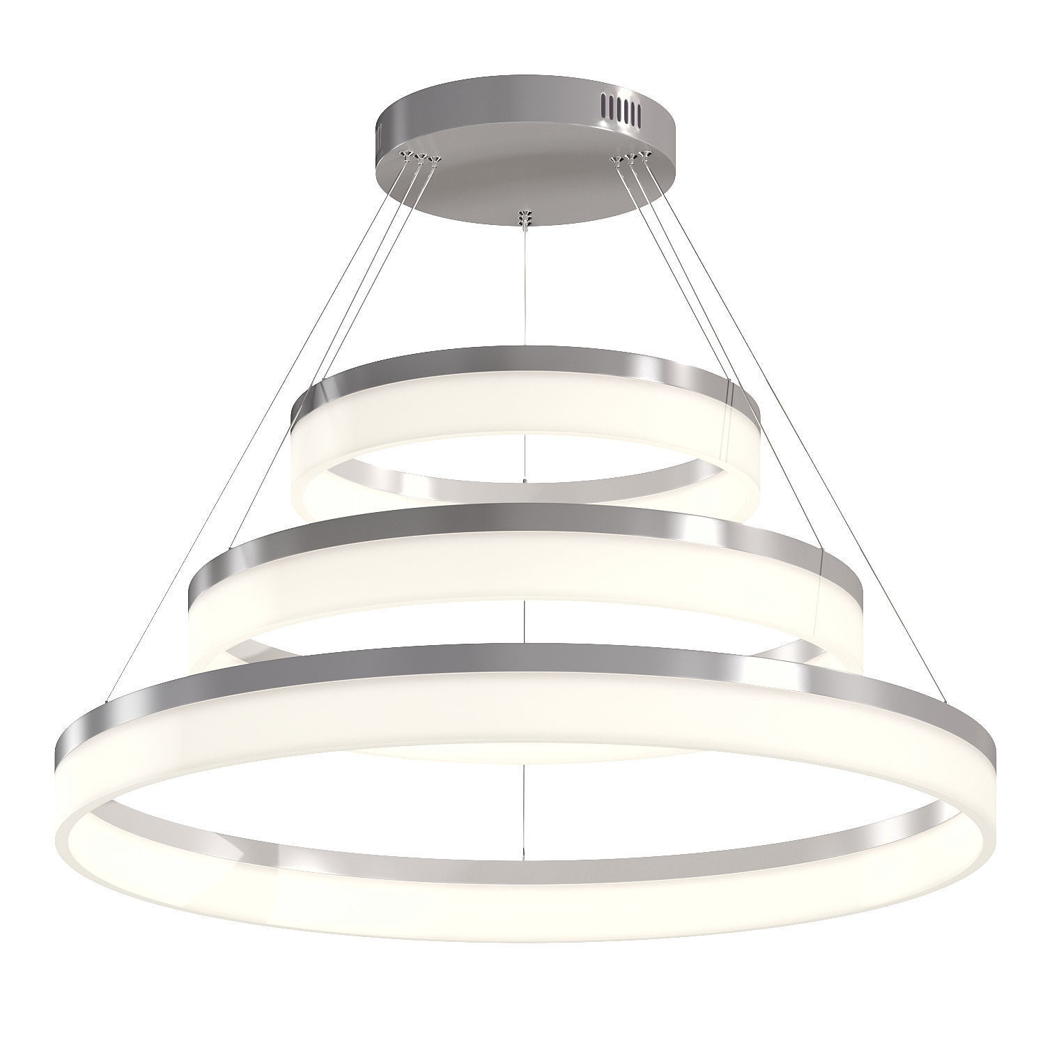 Ring Pendant Lamp Restaurant Bar Lighting 3D model_3