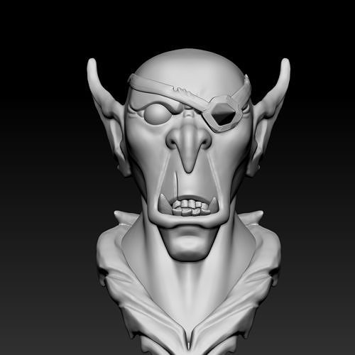 head Goblin 010 3D print model
