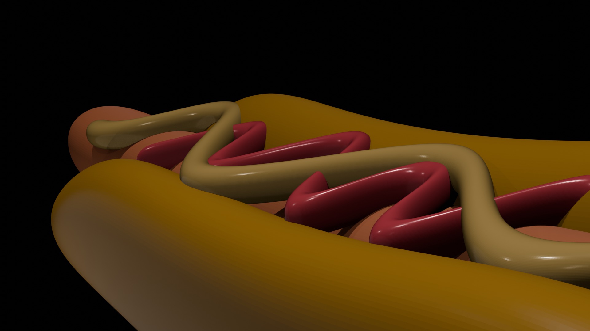 Hot Dog - Pancho 3D model_1