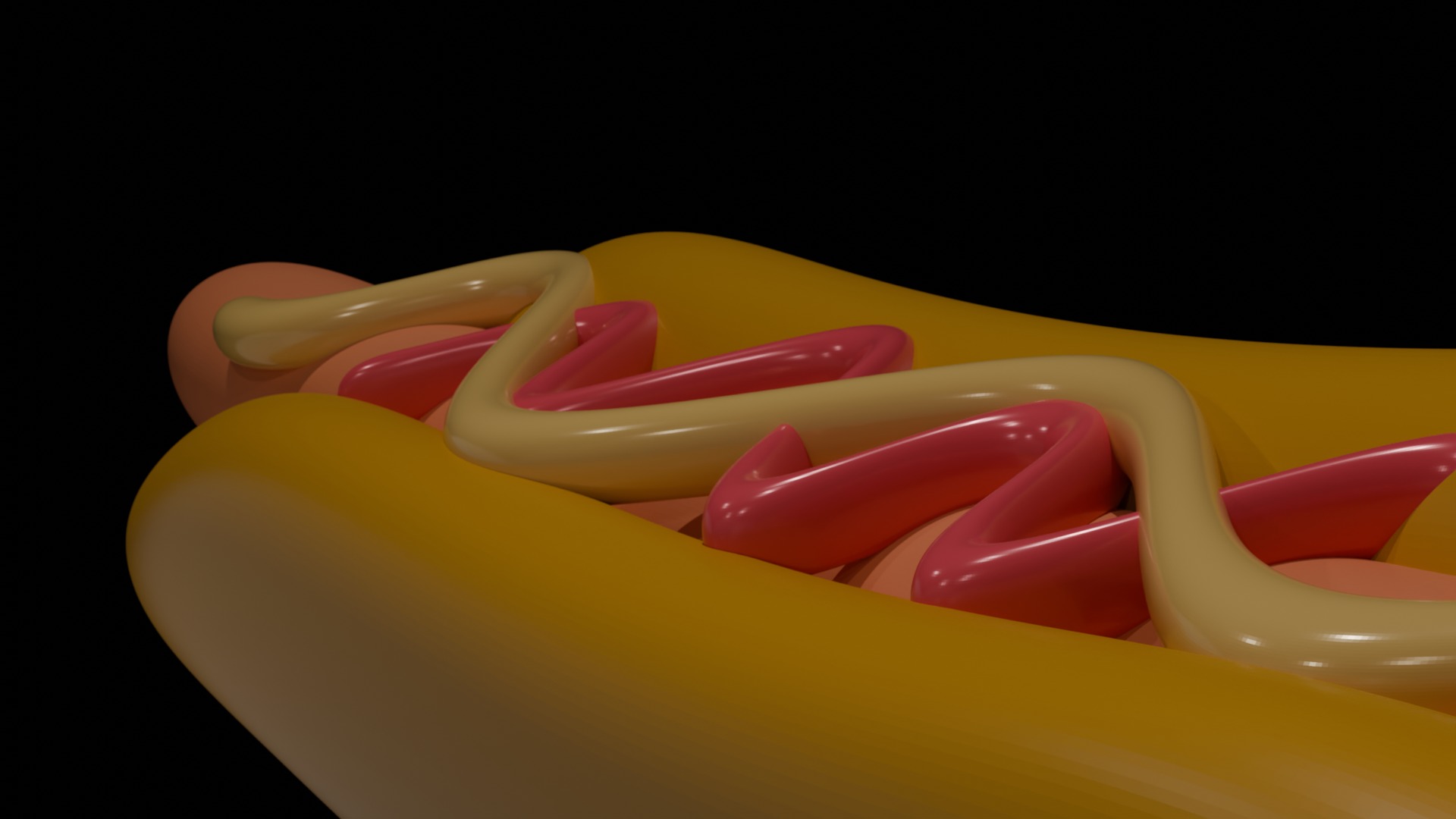 Hot Dog - Pancho 3D model_2