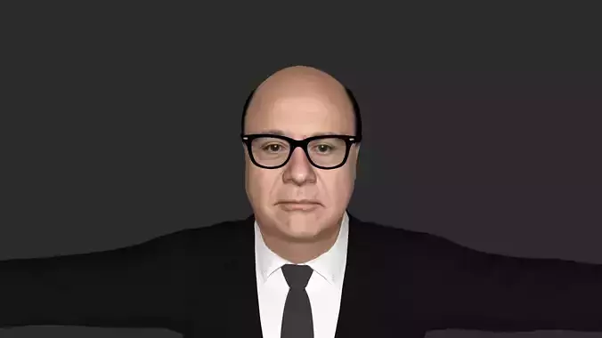 Danny Devito Hyper Realistic Full Body Fully Rigged 3D Character