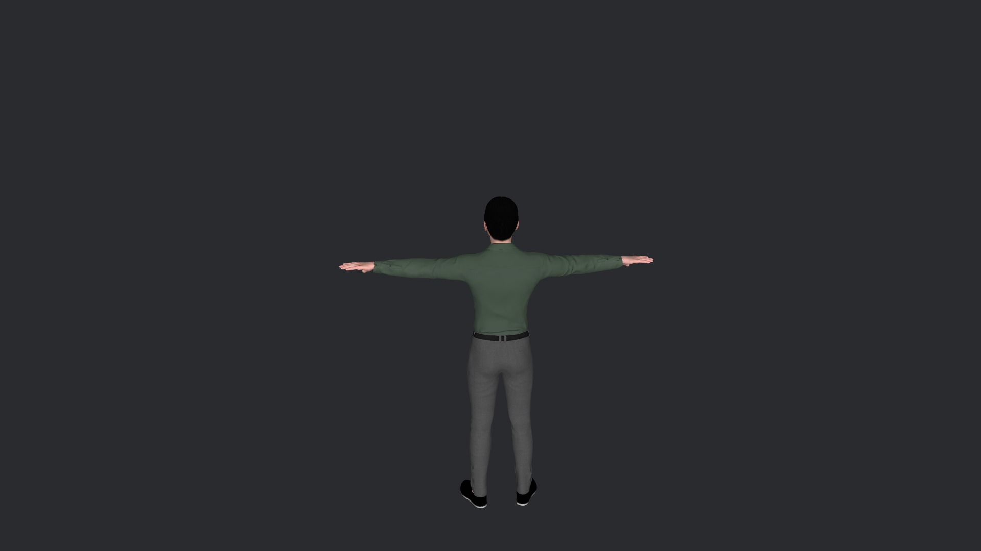 David guetta Hyper Realistic Full Body Fully Rigged 3D Character Low-poly 3D model_19