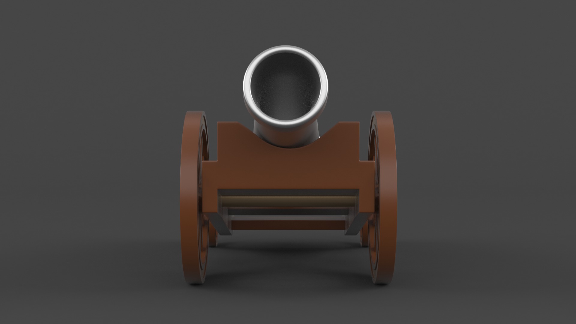 Circus Cannon 3D model_5
