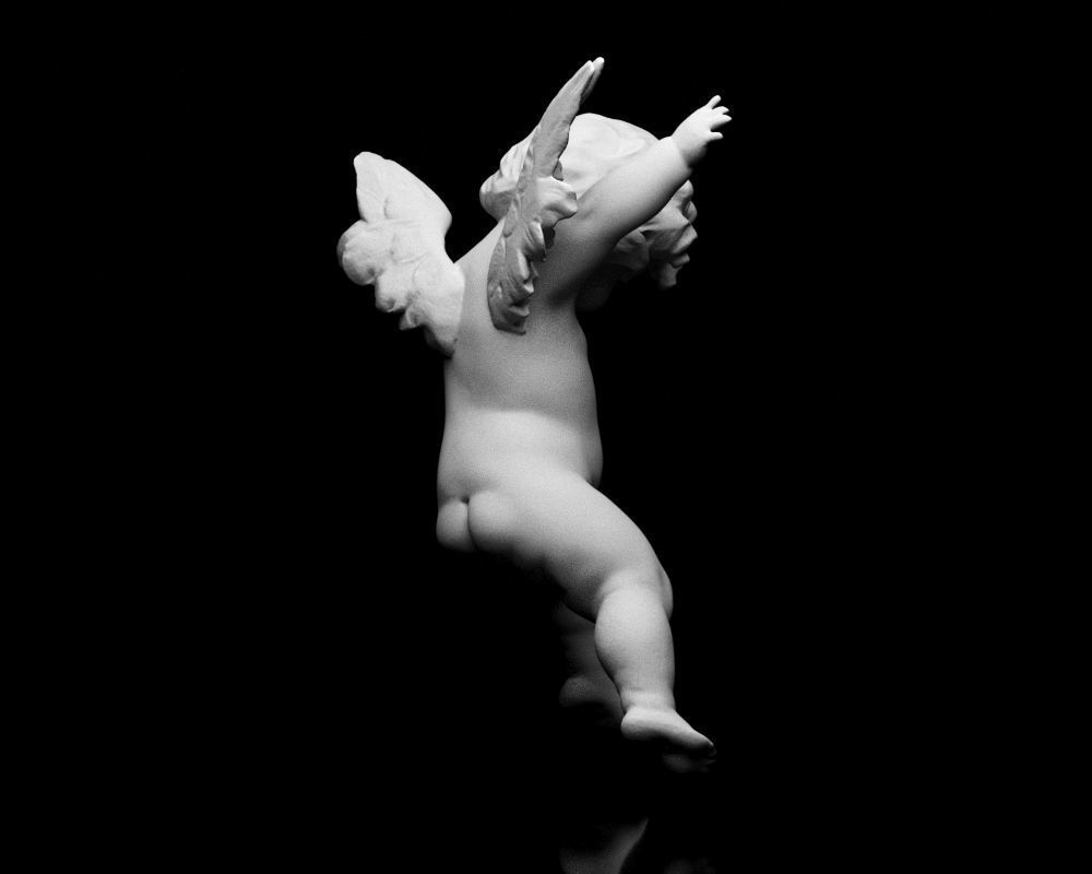 001525 Heavenly Melodies Flying Angel 3D print model_14