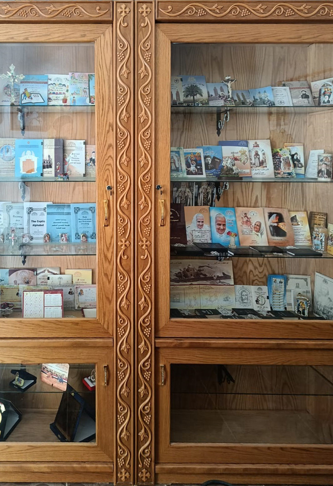 church  carved wood  frame  3D model_14