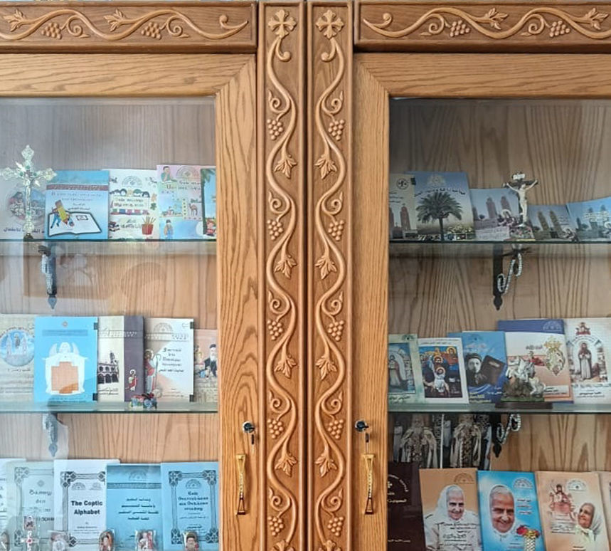 church  carved wood  frame  3D model_10