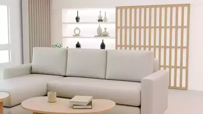 Cozy living room interior