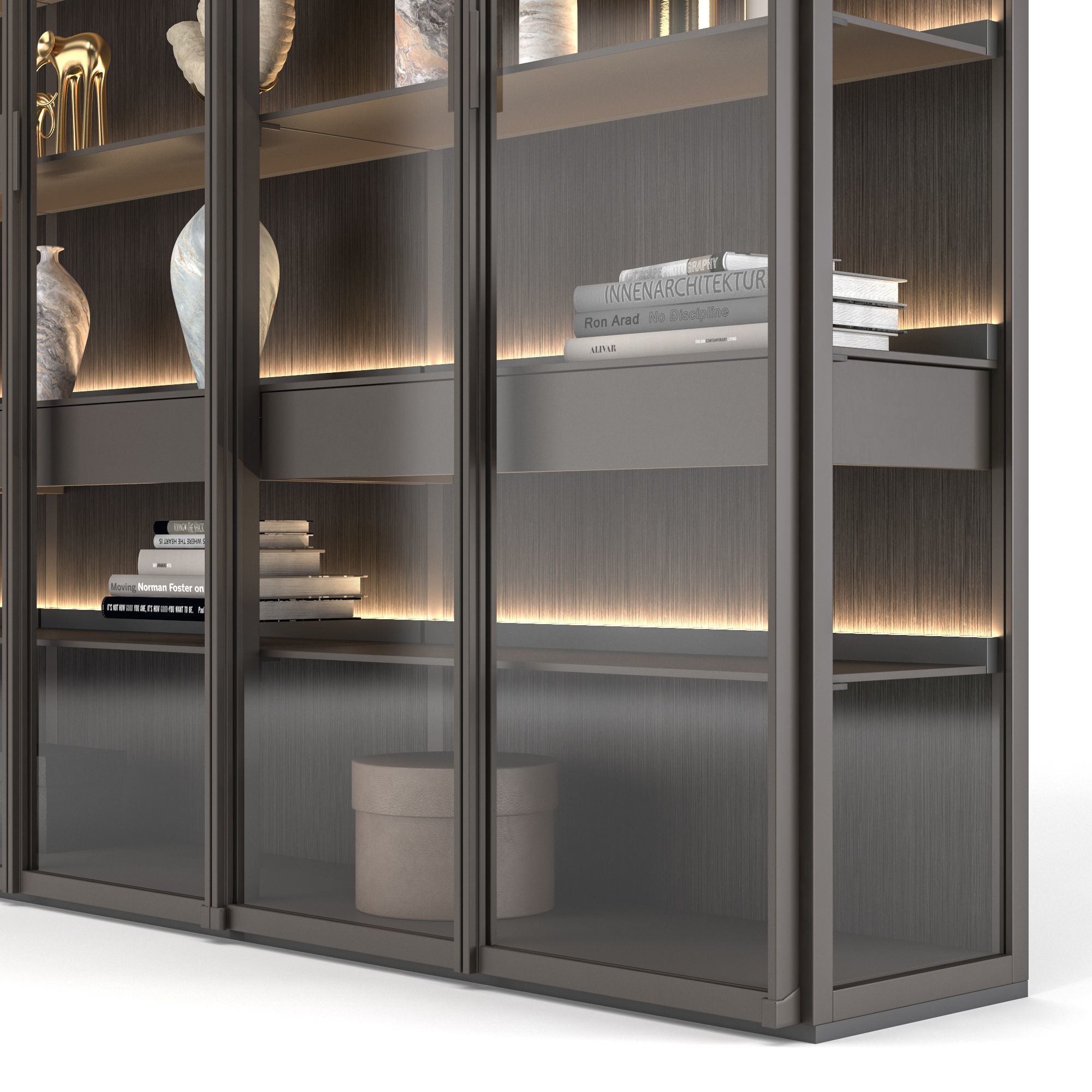 Poliform Wall System Ego Day 3D model_4
