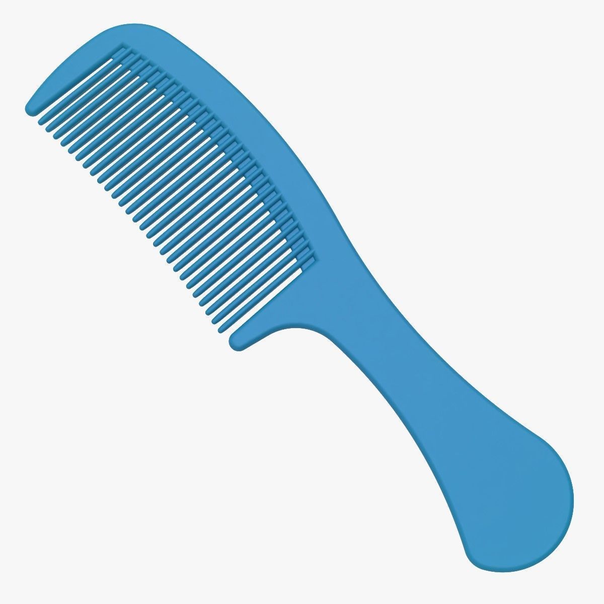 Printable Comb 3D print model_3