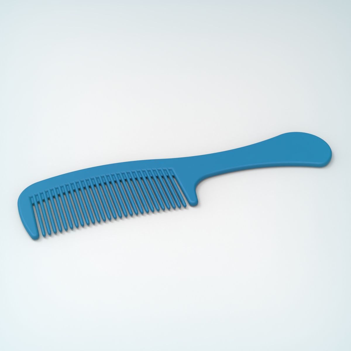 Printable Comb 3D print model_8
