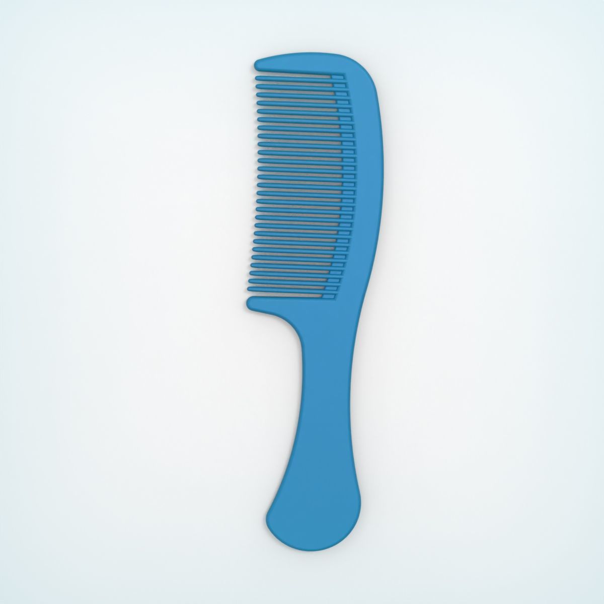 Printable Comb 3D print model_4