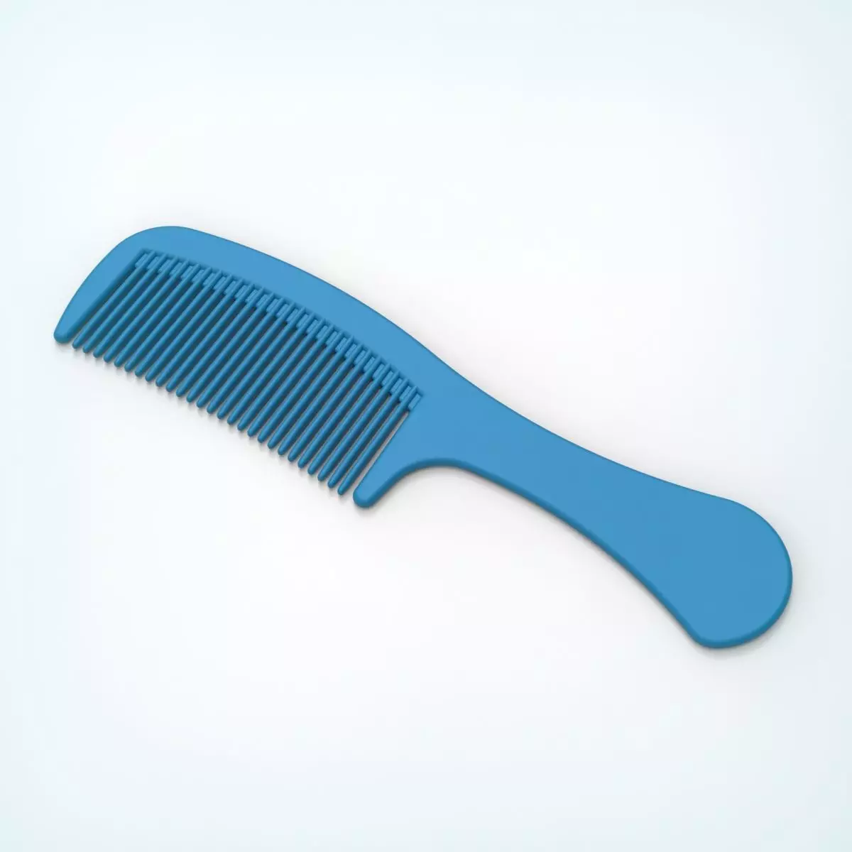 Printable Comb 3D print model_0