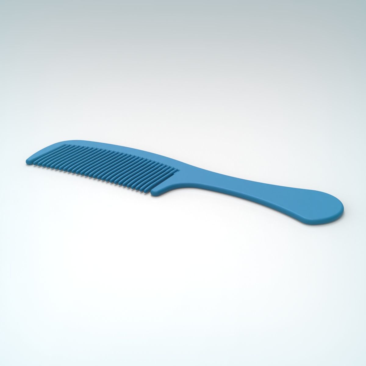 Printable Comb 3D print model_6