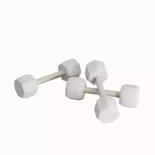 Concrete Dumbbell 01