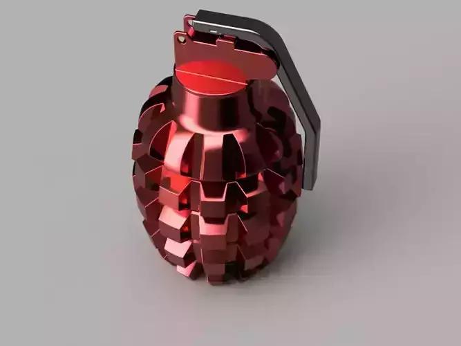 Grenade-shaped Bottle