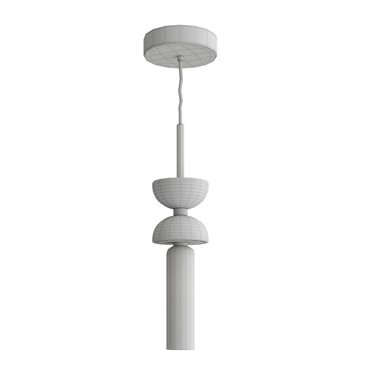 pendant light 3D model_3