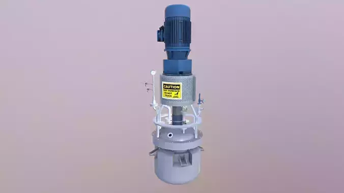 Reactor Low-poly 3D model