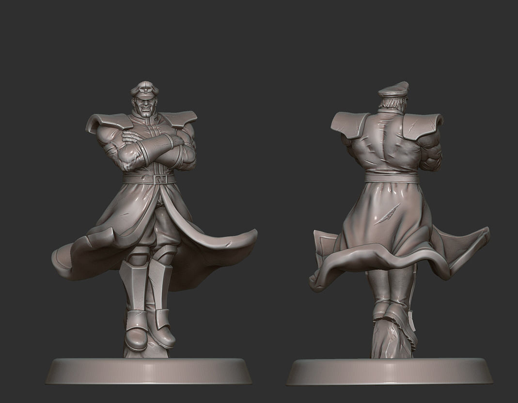 Street Fighter Pack - 11 Characters 3D print model_10