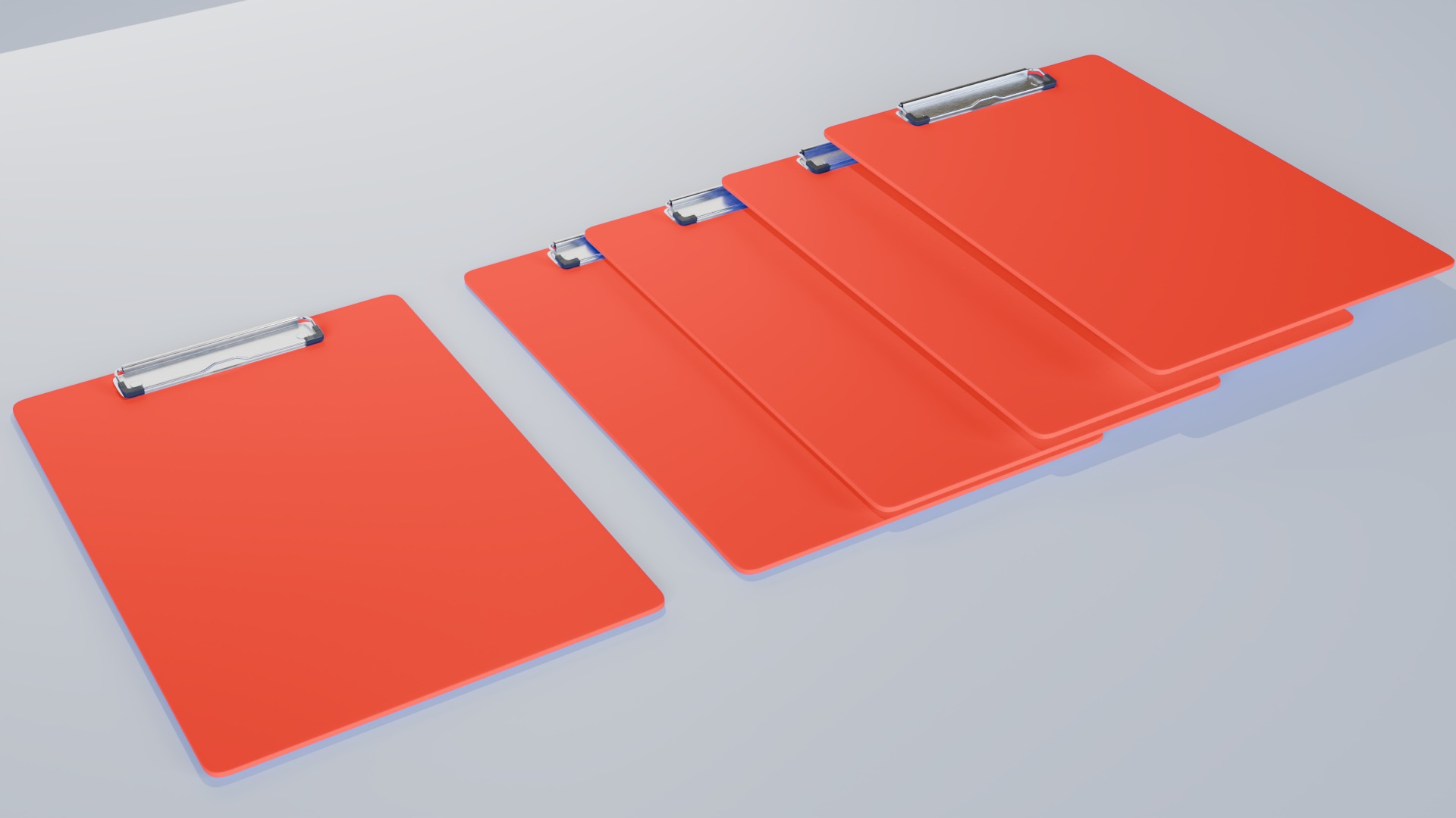 Exam board Low poly 3d Model Low-poly 3D model_11