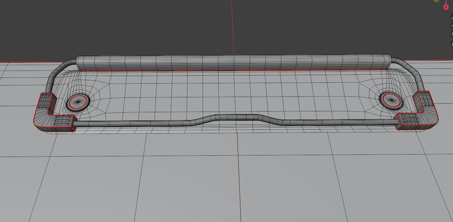 Exam board Low poly 3d Model Low-poly 3D model_24