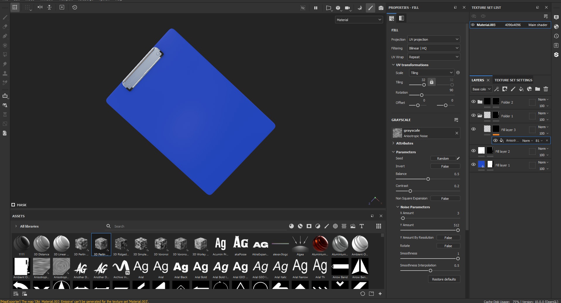 Exam board Low poly 3d Model Low-poly 3D model_27