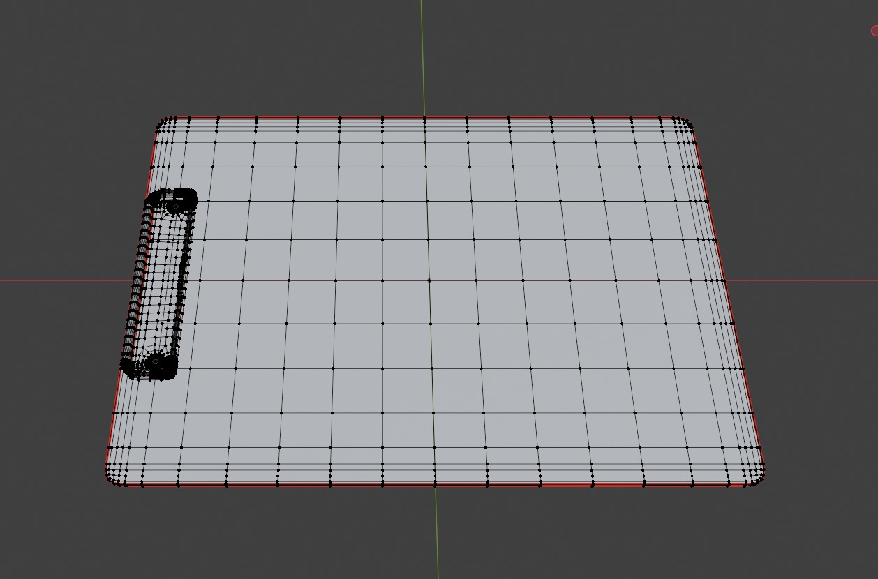 Exam board Low poly 3d Model Low-poly 3D model_23