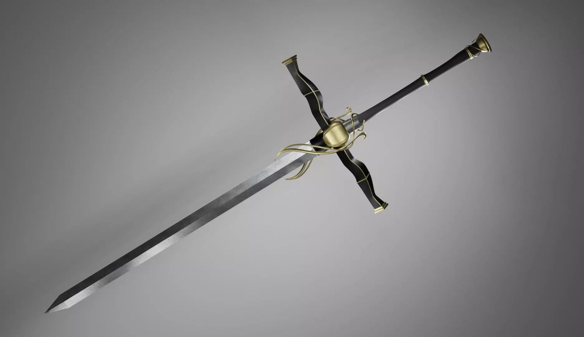 Sword Excalibur 3D model_0
