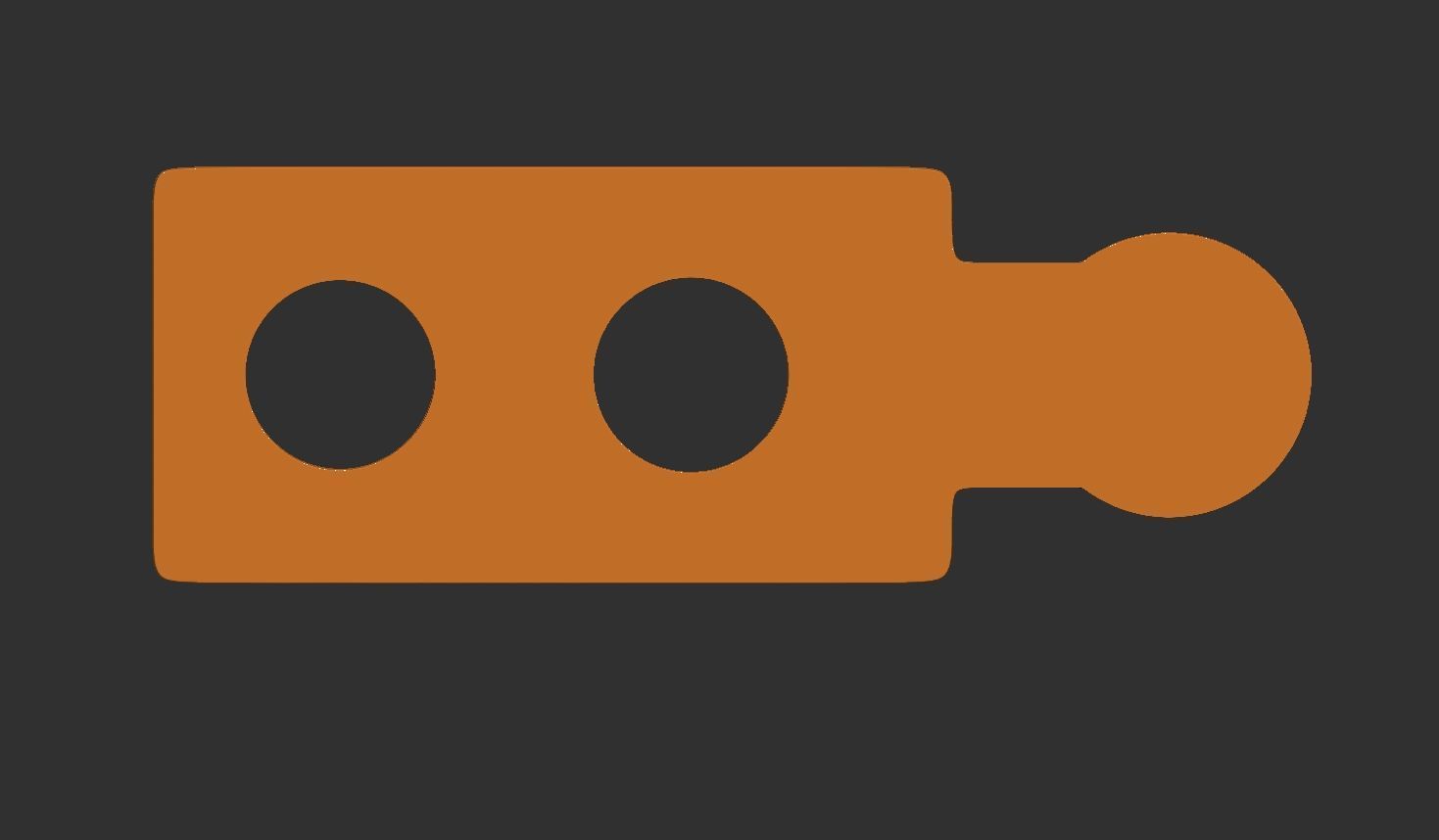 Tent pegs hook rope stringing eyelets 3D print model_13