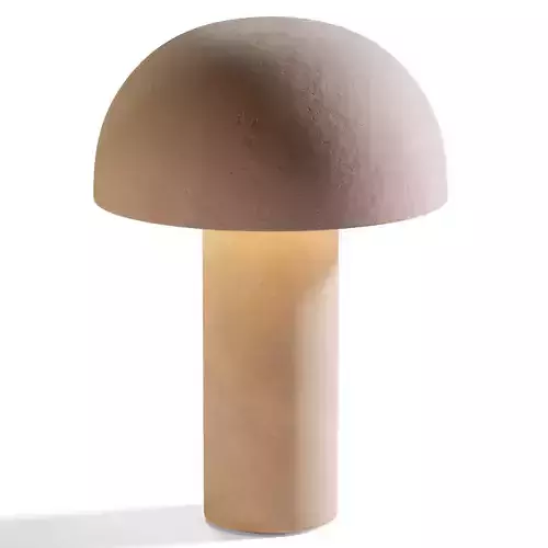 Enoki Natural Dome Table Lamp