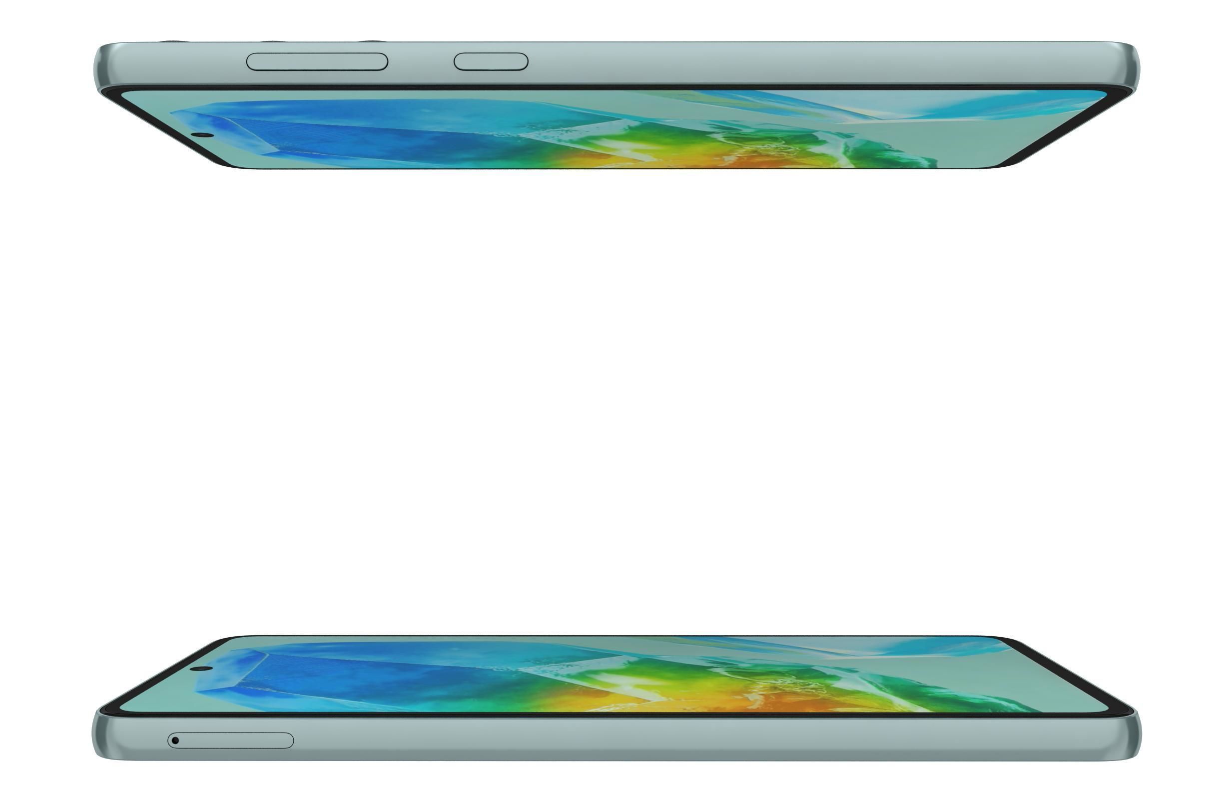 Samsung Galaxy M55s Coral Green 3D model_9