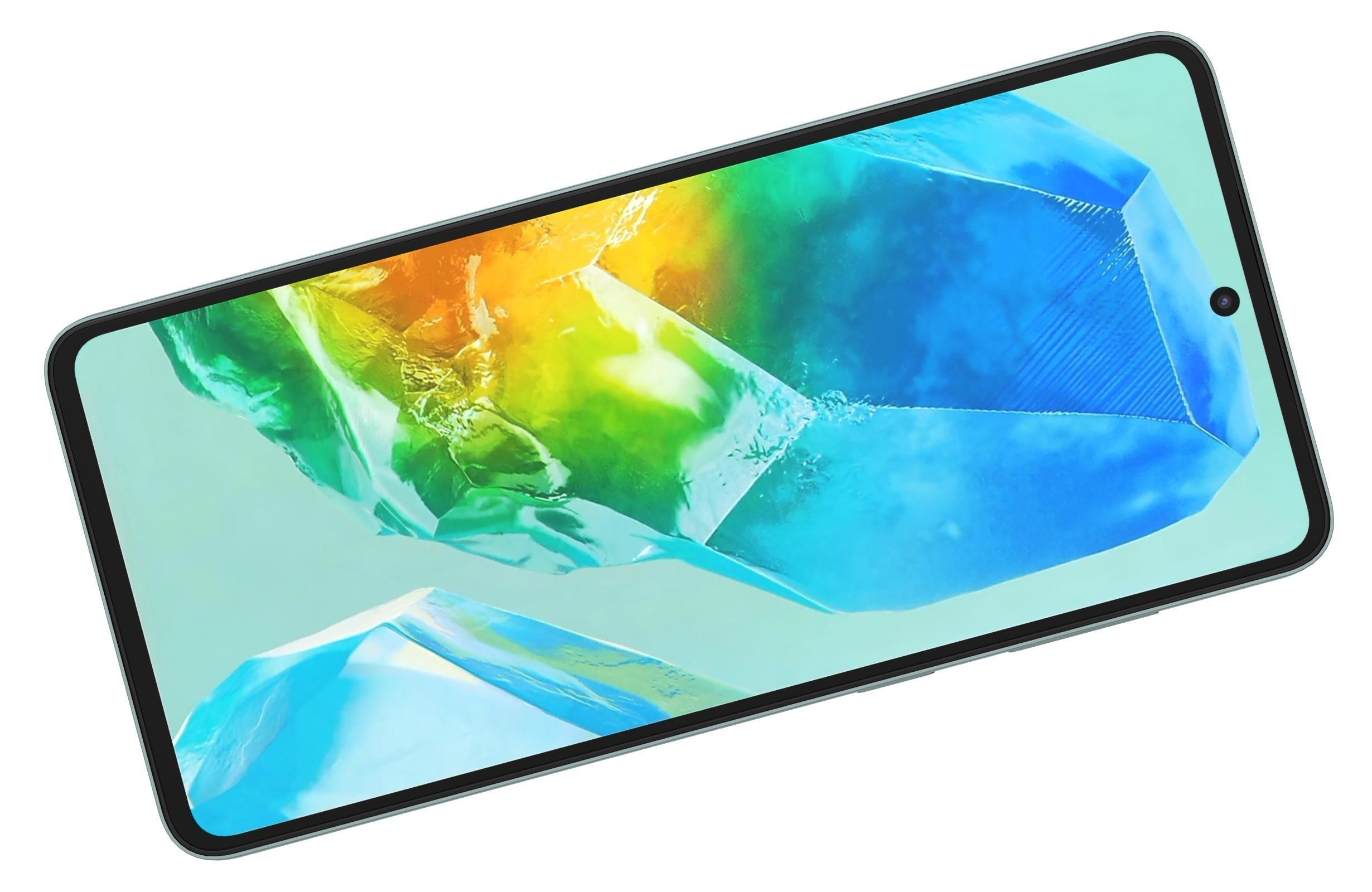 Samsung Galaxy M55s Coral Green 3D model_10