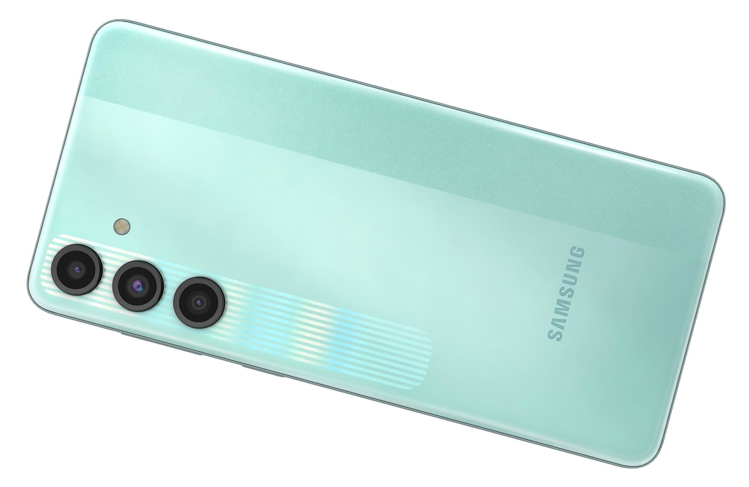 Samsung Galaxy M55s Coral Green 3D model_11